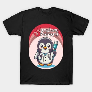 Snowy Symphony, Penguin T-Shirt